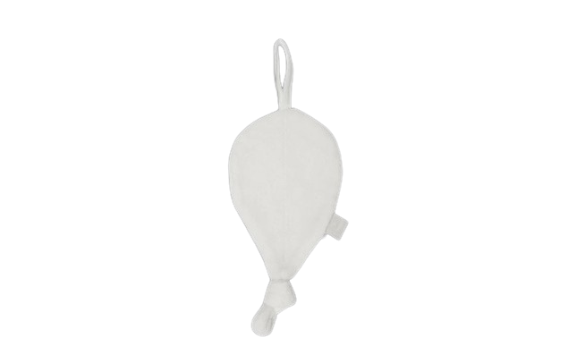 Speendoek Badstof Blad - Creme