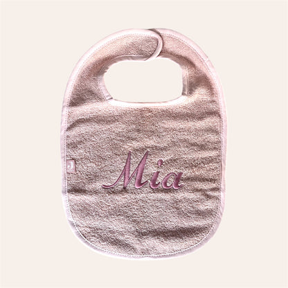 Slab Badstof - Roze | Met naam