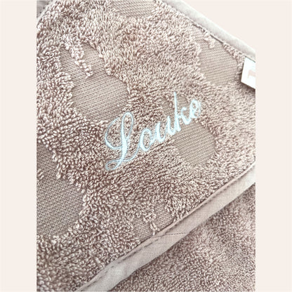 Badcape Badstof 75x75cm 'Nijntje' - Roze